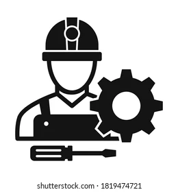 labour glyph style vector icon 260nw 1819474721